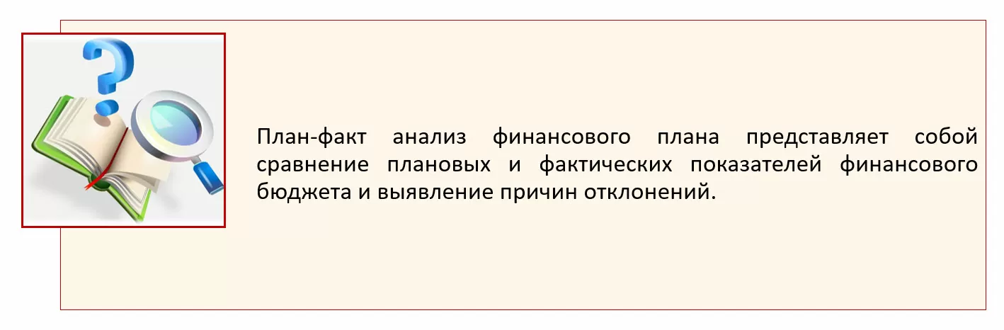 План-факт анализ